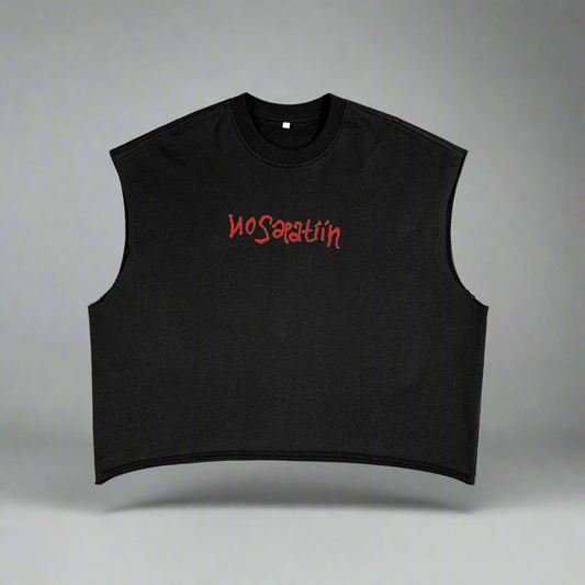 French Terry Boxy Tank Top