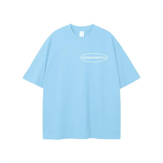 HEAVY OVERSIZED SKY BLUE "CONSISTENCY"